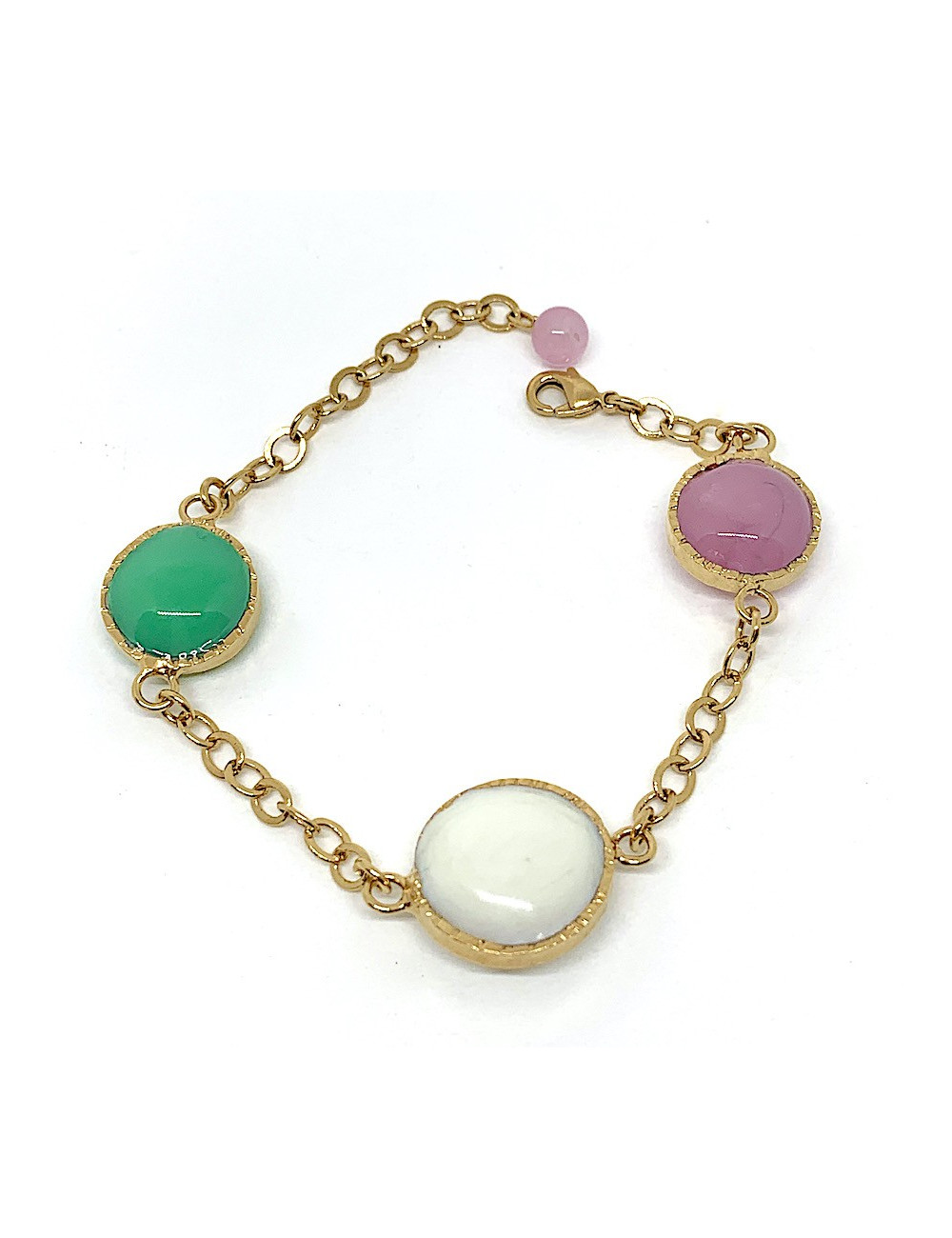 MARGUERITE DE VALOIS molten glass bracelet