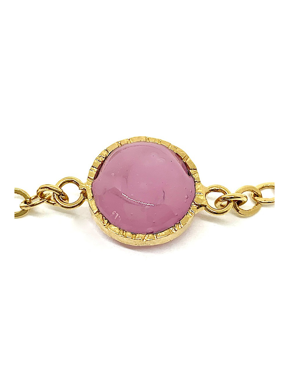 MARGUERITE DE VALOIS molten glass bracelet