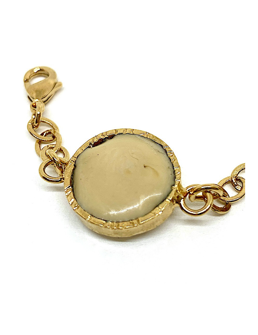 MARGUERITE DE VALOIS molten glass bracelet
