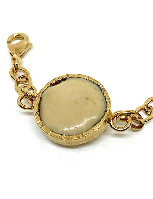 MARGUERITE DE VALOIS molten glass bracelet