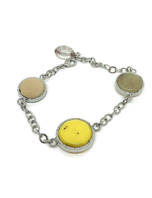 Bracelet MARGUERITE DE VALOIS pâte de verre