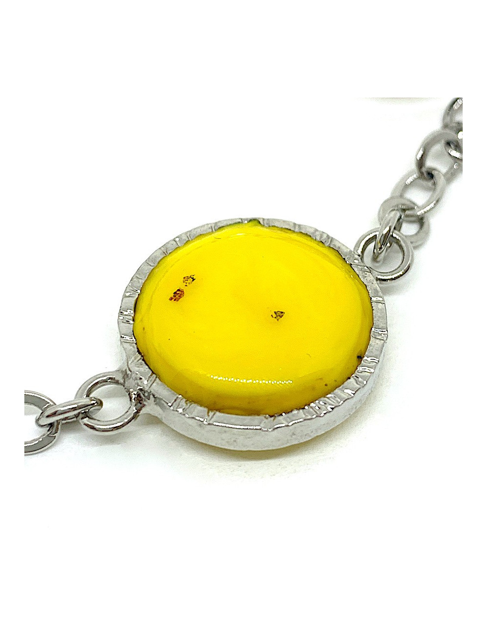 MARGUERITE DE VALOIS molten glass bracelet