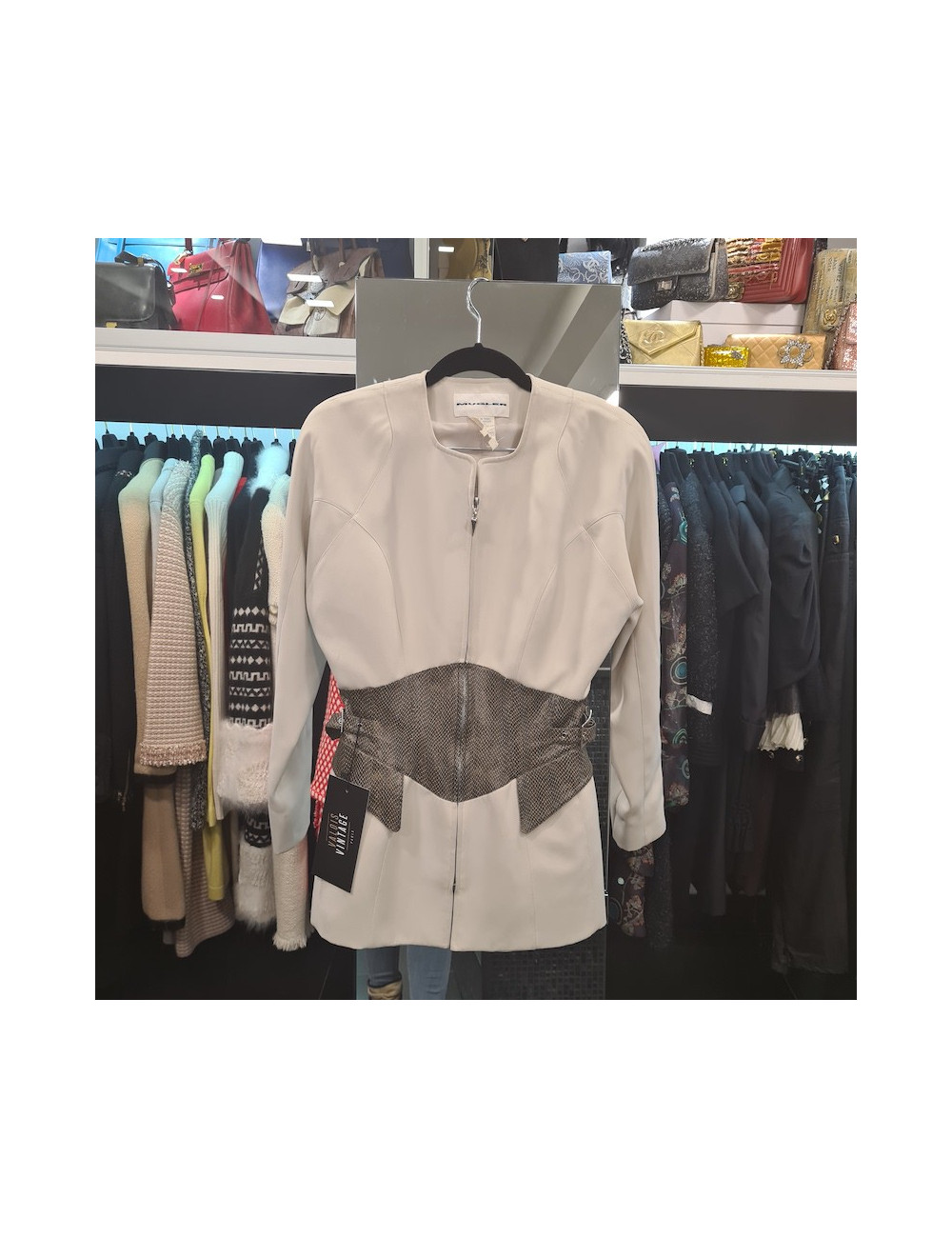 Enesemble veste jupe MUGLER