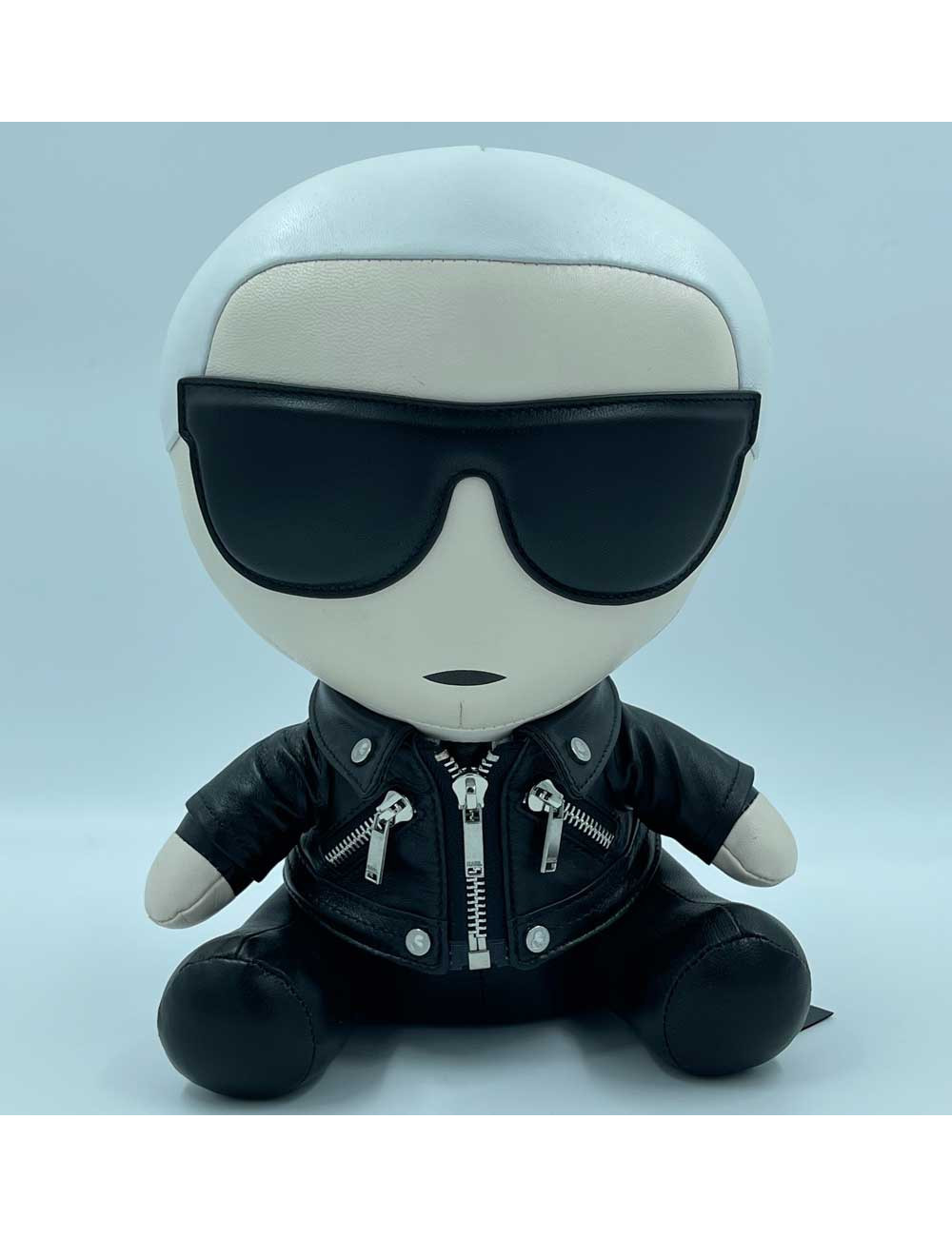 KARL LAGERFELD figurine en cuir