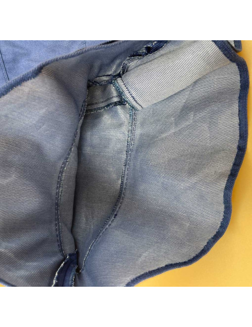 Short en jean CHANEL T36