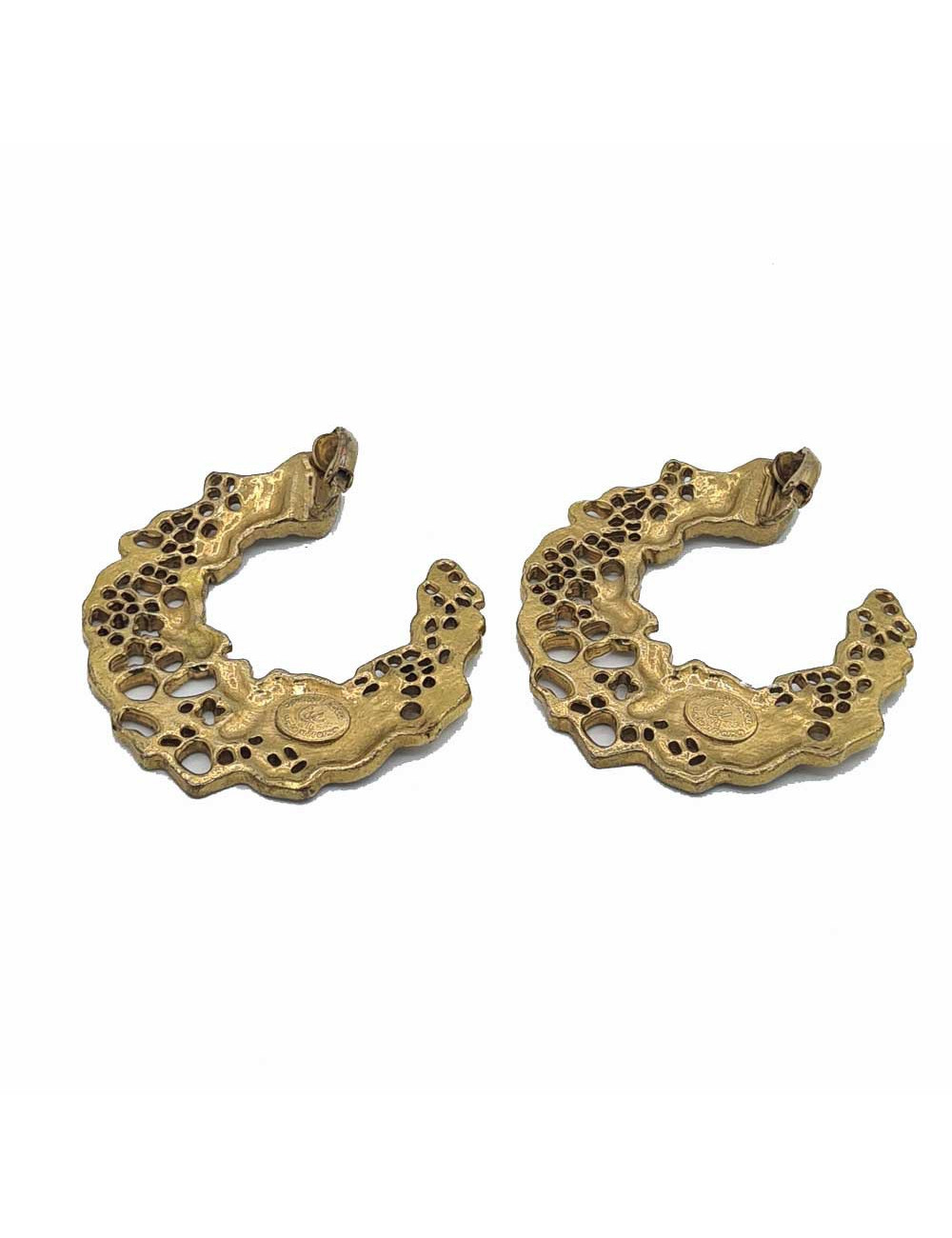 Créoles CHRISTIAN LACROIX Vintage