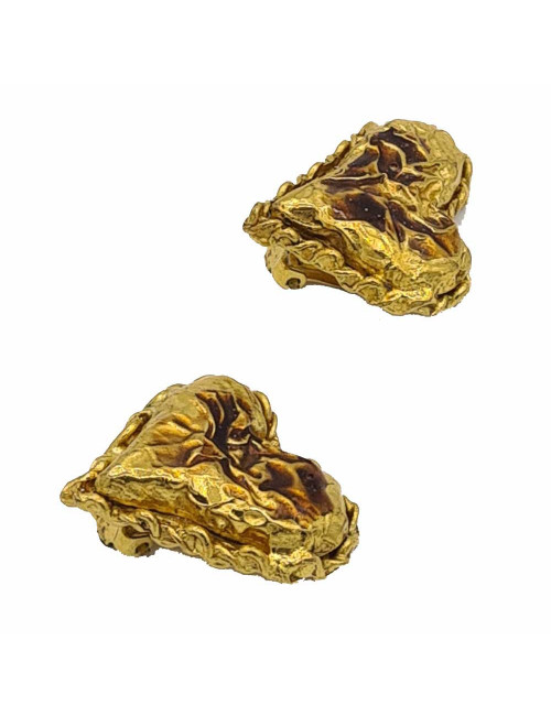 Clips coeur vintage Christian Lacroix