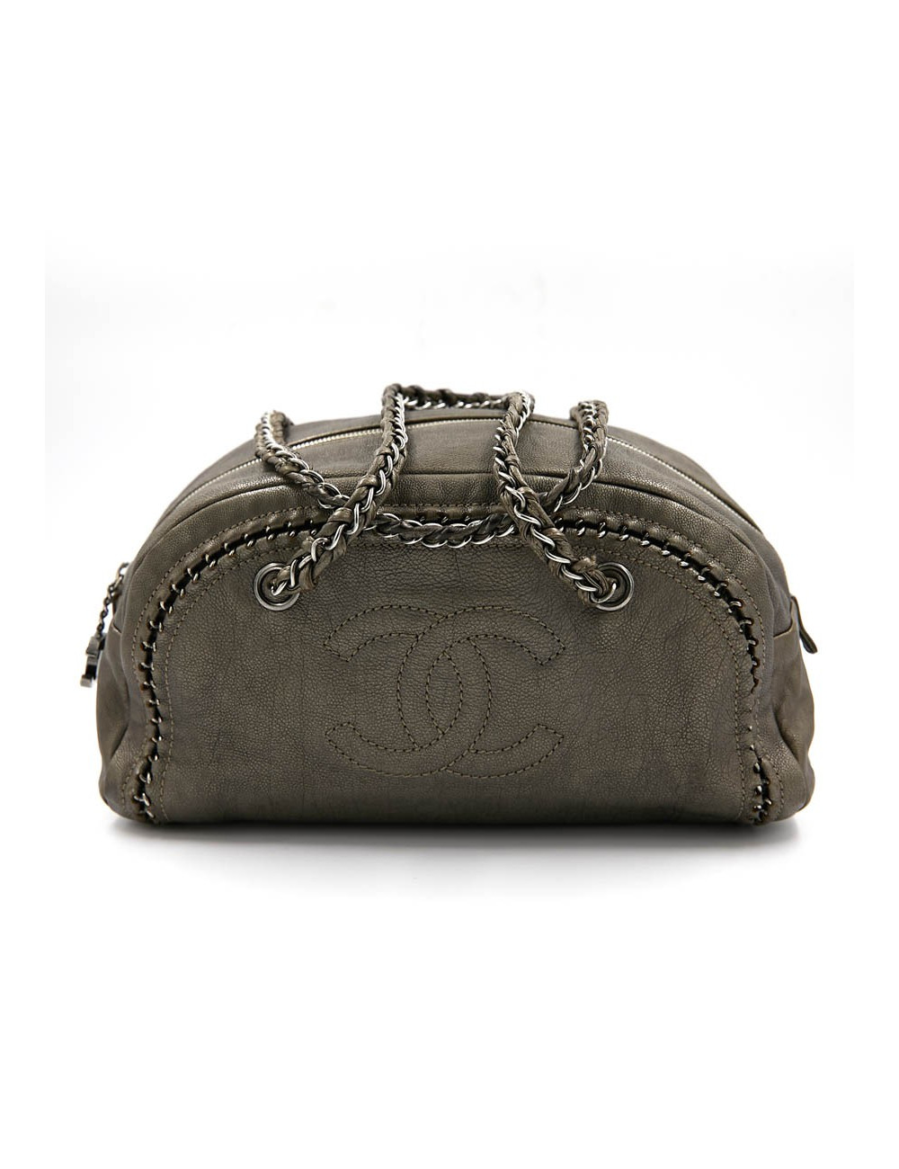 CHANEL Bowling Bag pre-owned certified authentic by our team