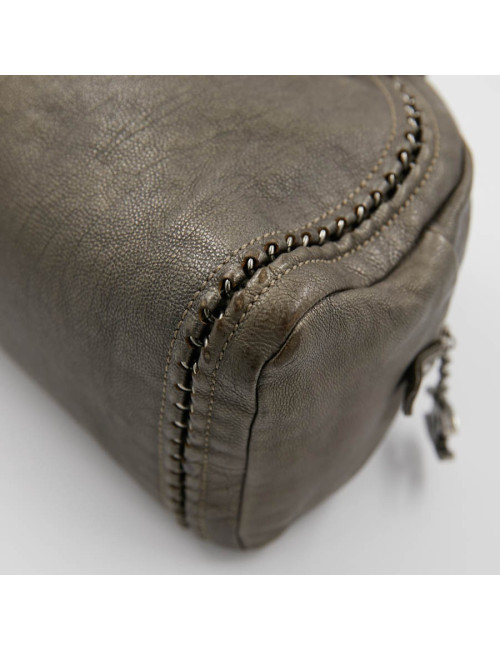 Sac Bowling CHANEL cuir taurillon mordoré