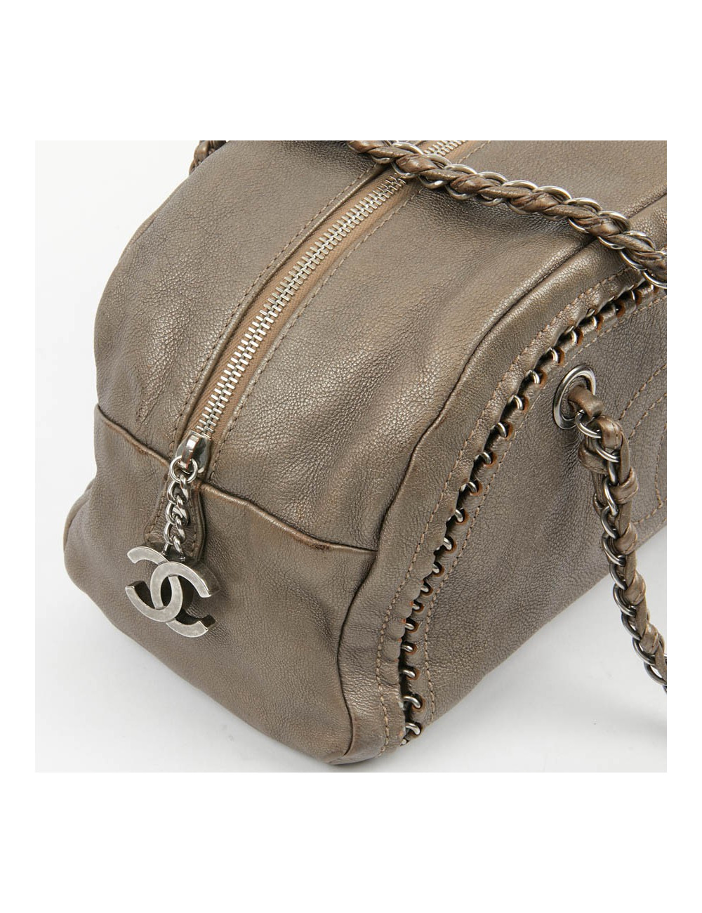 CHANEL Bowling Bag pre-owned certified authentic by our team