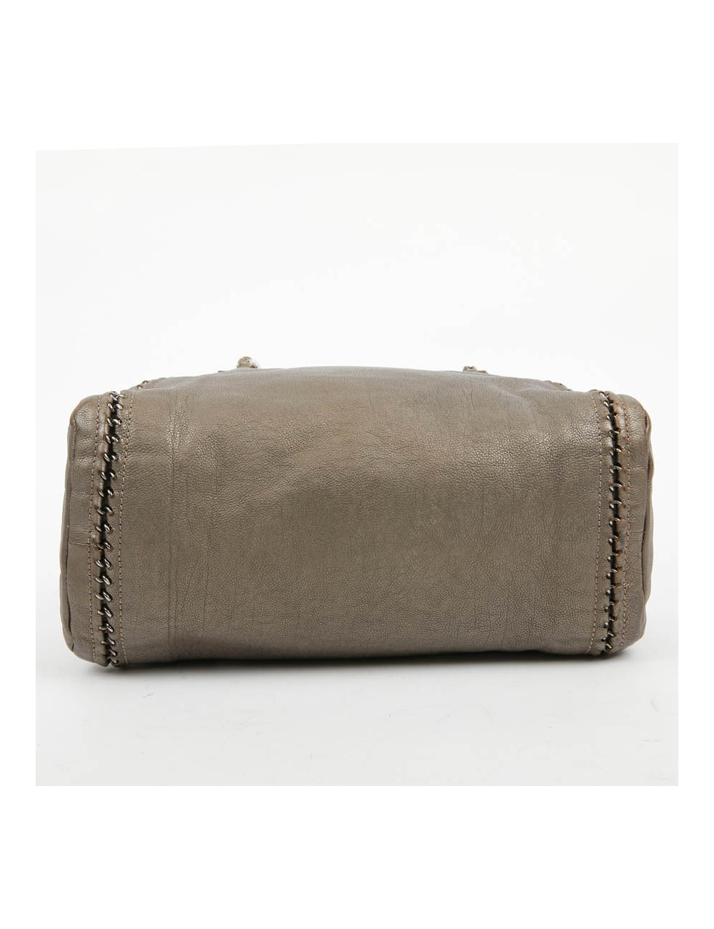 Sac Bowling CHANEL cuir taurillon mordoré