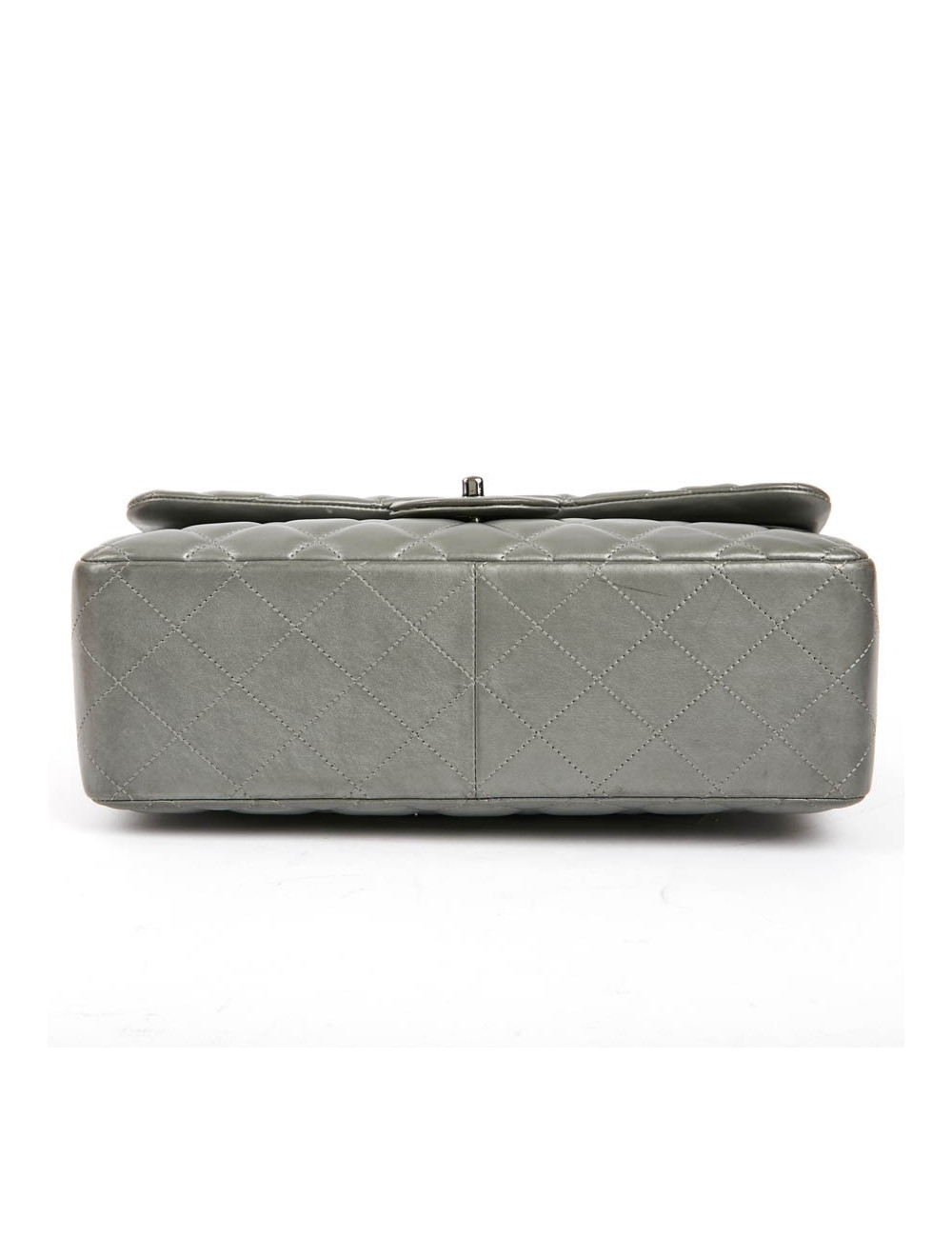 Jumbo CHANEL cuir métalisé 