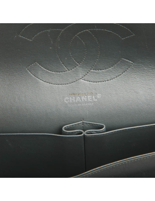 Jumbo CHANEL cuir métalisé 
