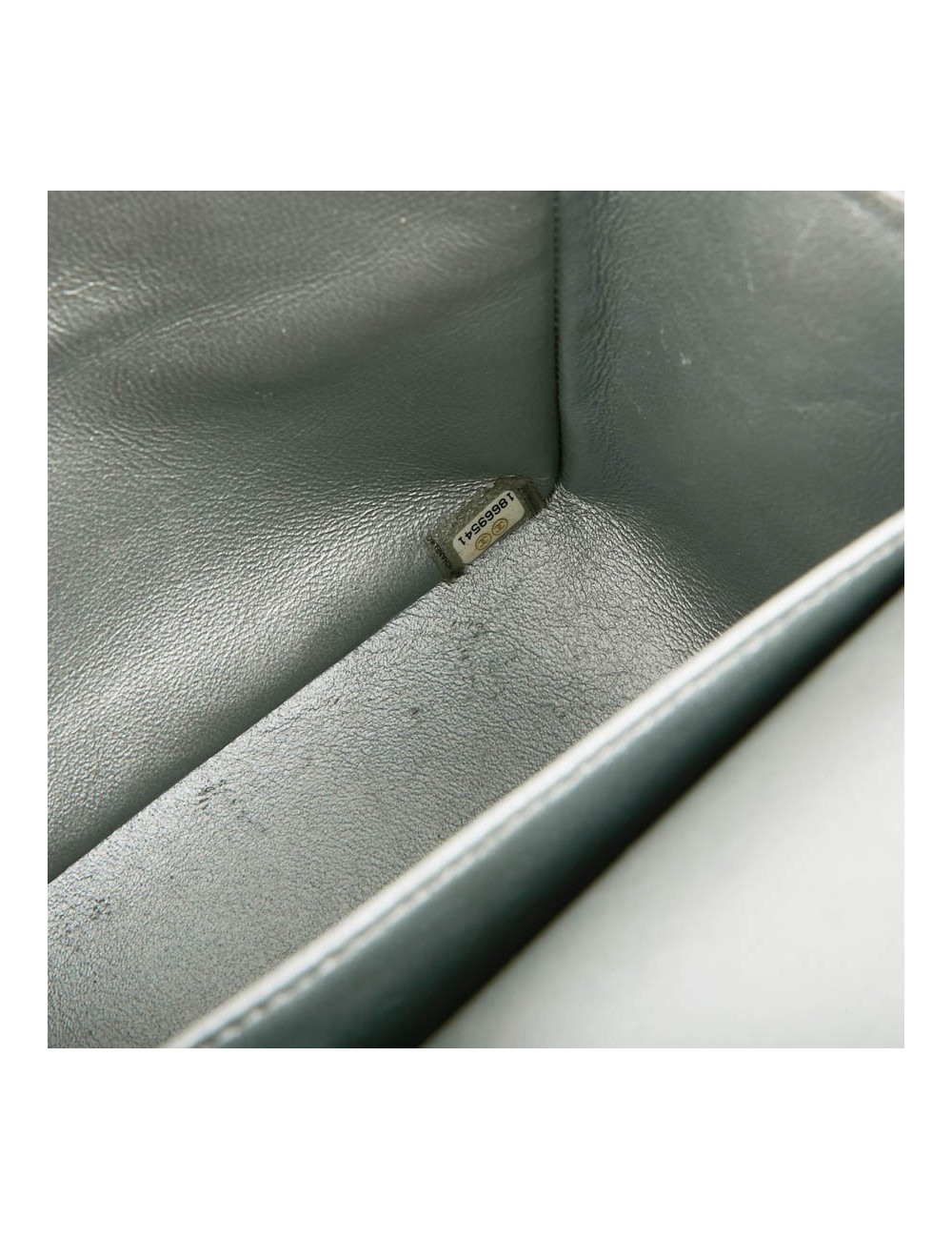 Jumbo CHANEL cuir métalisé 