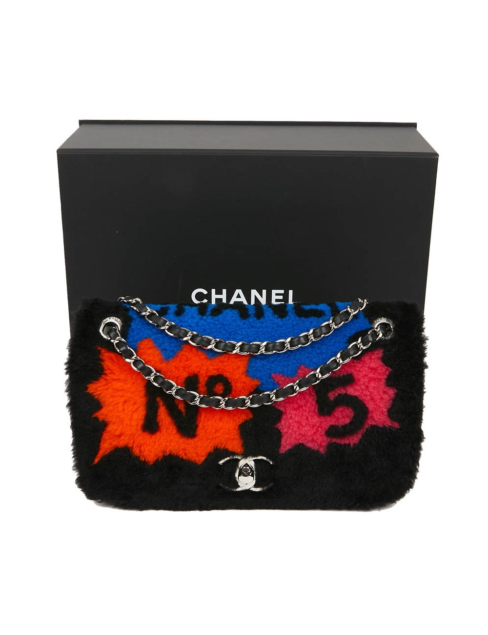 Sac CHANEL Pop Art noir et graffiti