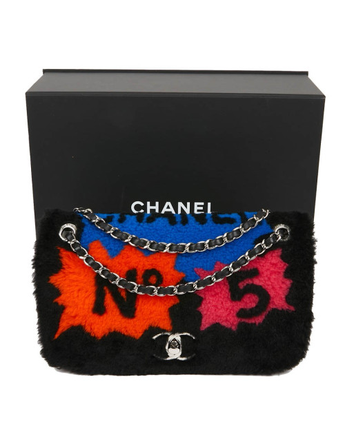 Sac CHANEL Pop Art noir et graffiti