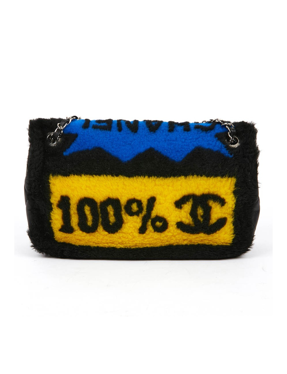 Sac CHANEL Pop Art noir et graffiti