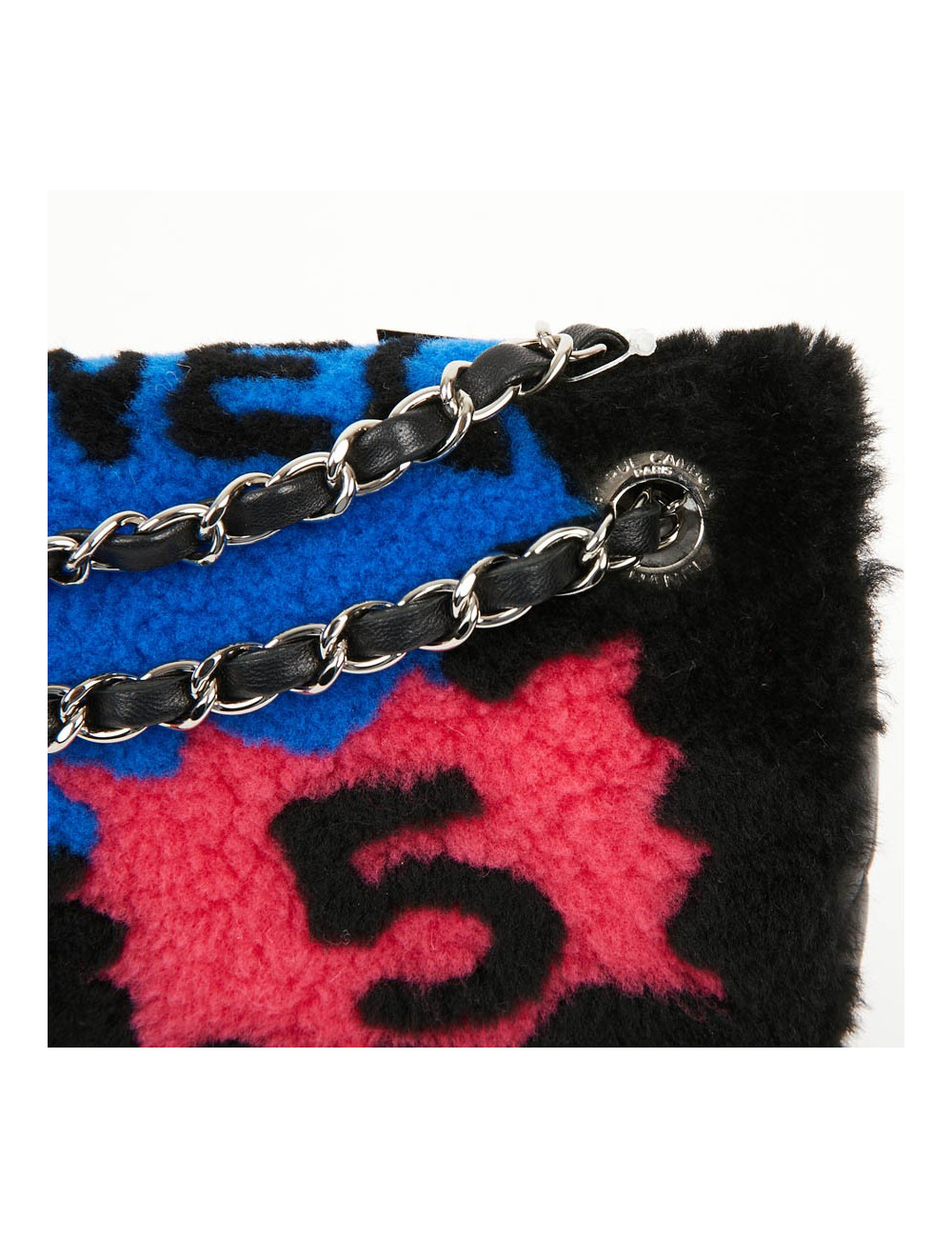 Sac CHANEL Pop Art noir et graffiti