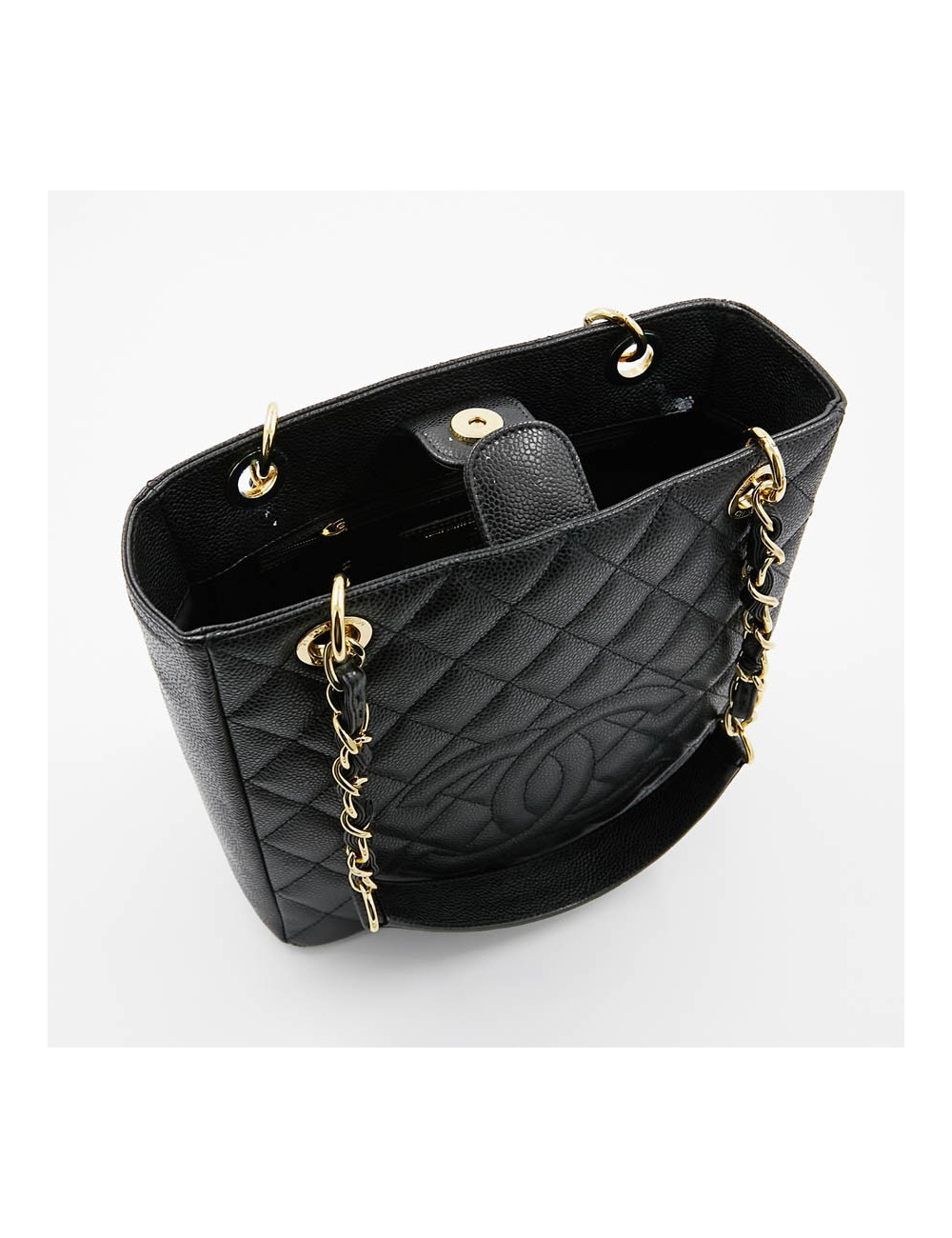 Mini cabas shopping CHANEL noir