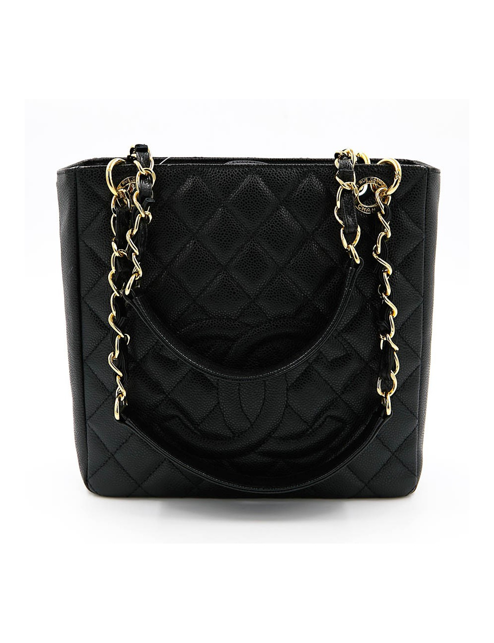 Mini cabas shopping CHANEL noir