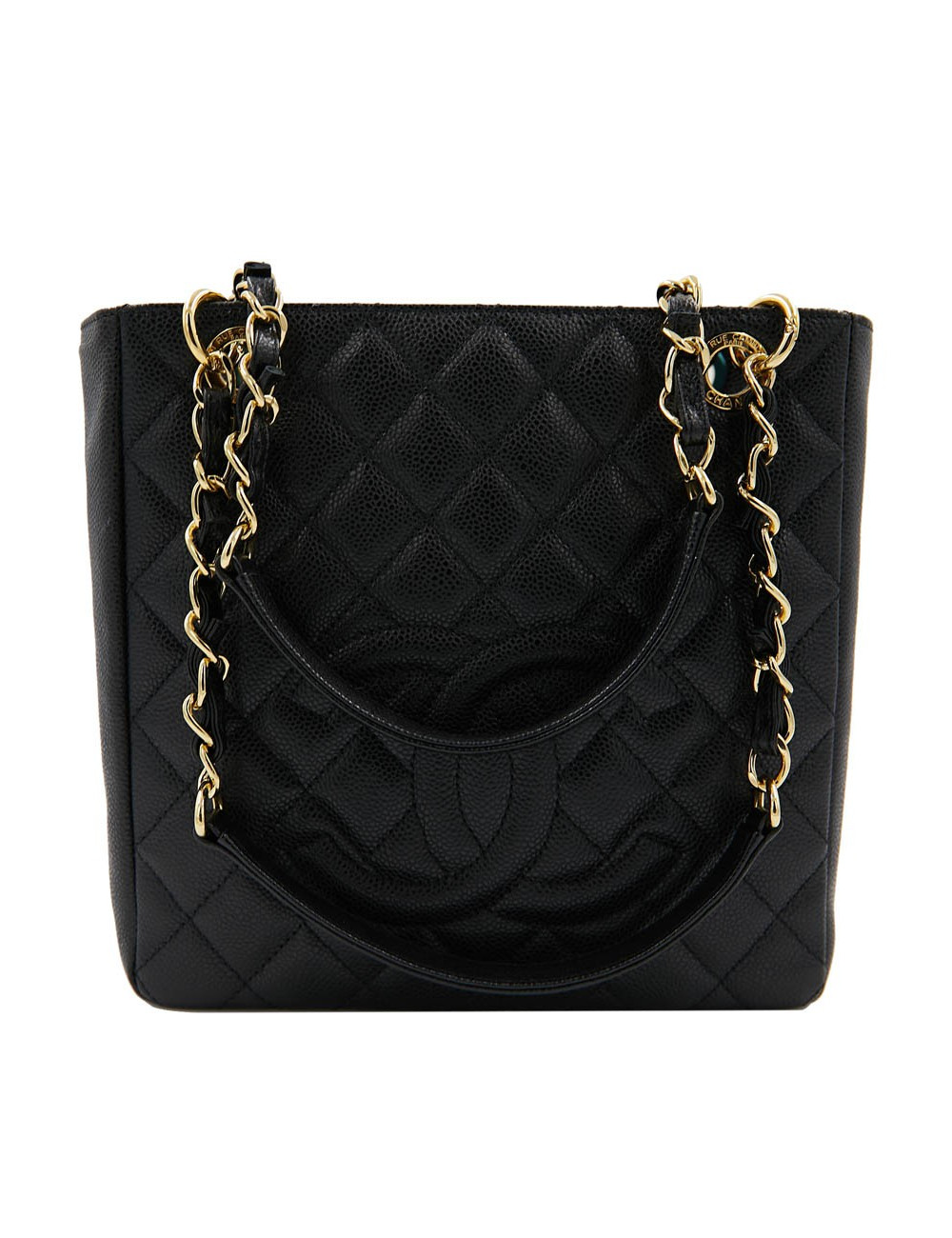 Mini cabas shopping CHANEL noir