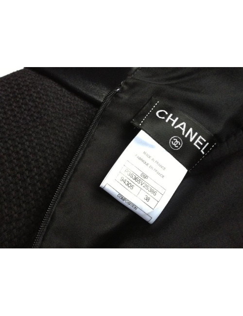 Robe noire CHANEL