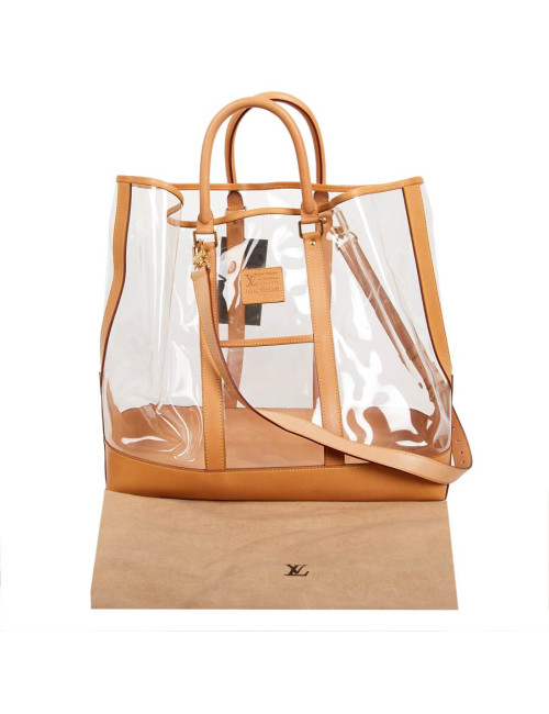 LOUIS VUITTON Isaac Mizrahi Transparent Tote Bag