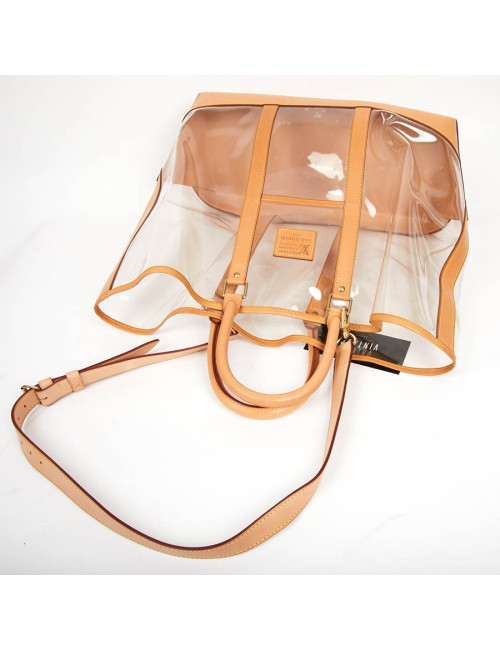 LOUIS VUITTON Isaac Mizrahi Transparent Tote Bag