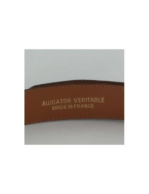 Ceinture Homme FRANCK NAMANI marron foncé