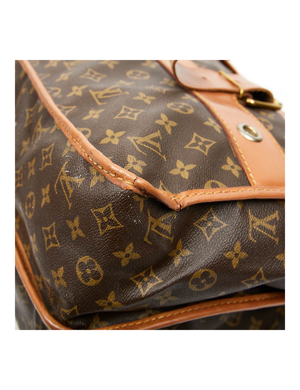 Sac de voyage LOUIS VUITTON Vintage toile Monogram