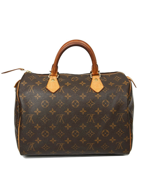 Sac Speedy 30 Louis Vuitton toile enduite Monogram