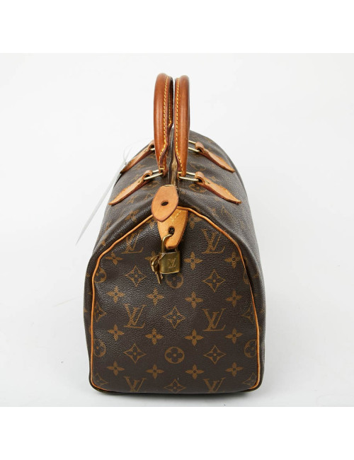 Sac Speedy 30 Louis Vuitton toile enduite Monogram