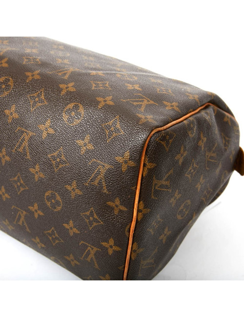 Sac Speedy 30 Louis Vuitton toile enduite Monogram