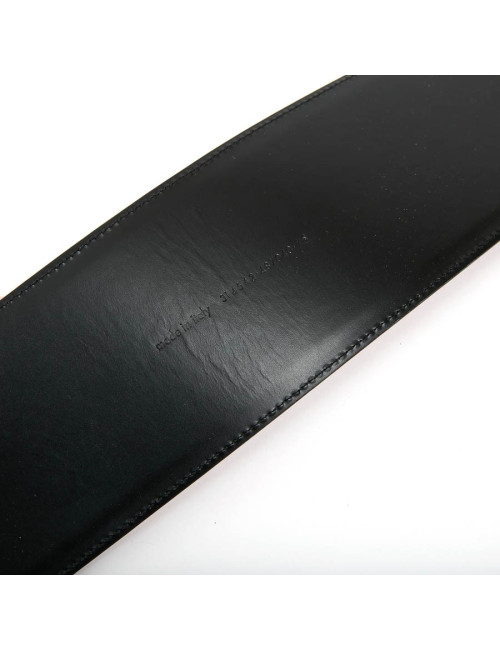 Large ceinture SAINT LAURENT cuir rouge 