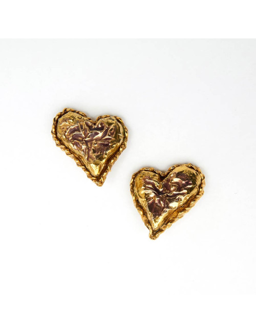 CHRISTIAN LACROIX Vintage Heart Clip-on - Superb Occasion Certified 