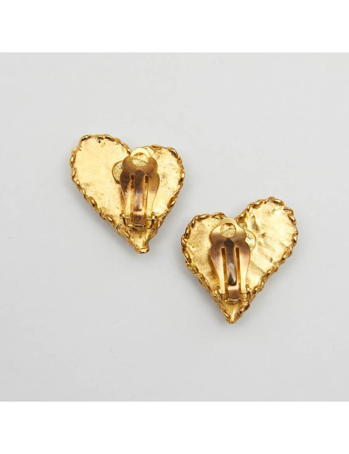 CHRISTIAN LACROIX Vintage Heart Clip-on - Superb Occasion Certified 