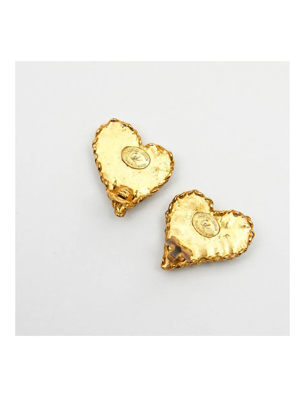 CHRISTIAN LACROIX Vintage Heart Clip-on - Superb Occasion Certified 