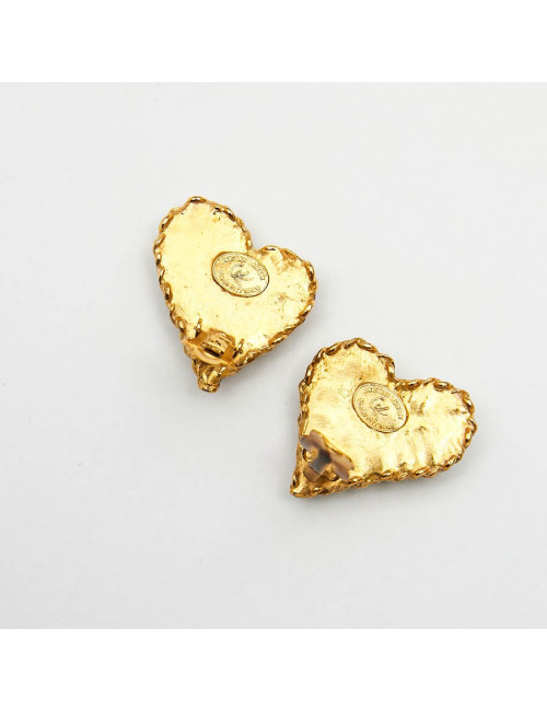 Boucle d'oreille coeur Christian Lacroix