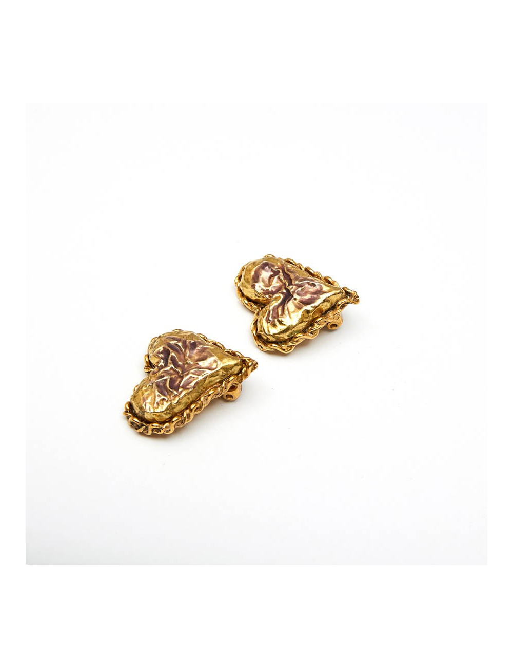 Boucle d'oreille coeur Christian Lacroix