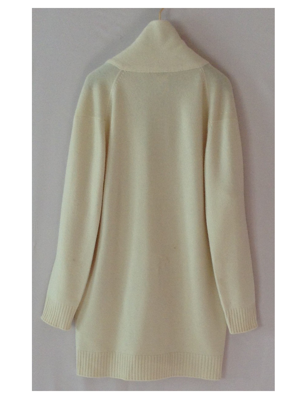 Cardigan CHANEL en cachemire beige 