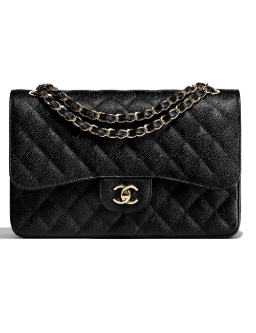 Jumbo CHANEL caviar noir