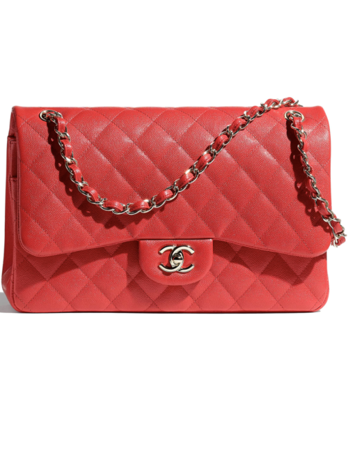 Sac Jumbo CHANEL caviar rouge