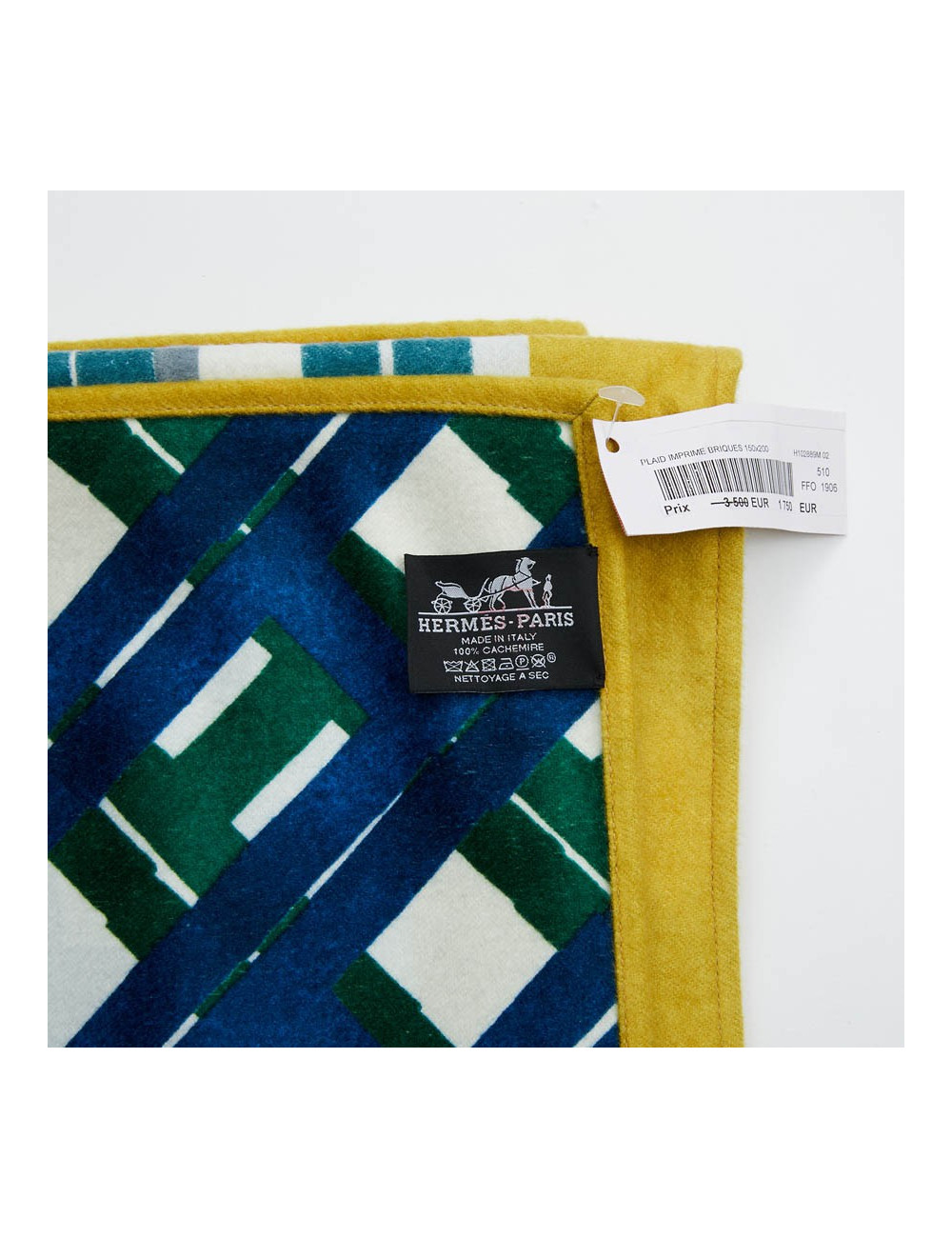 Plaid HERMES Cachemire 