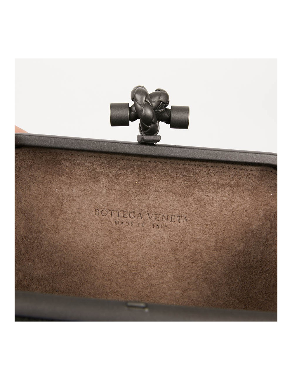 Pochette noire BOTTEGA VENETA