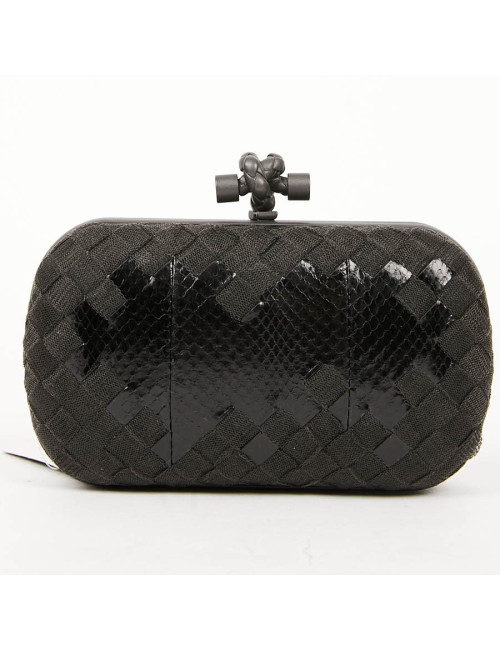 Pochette noire BOTTEGA VENETA