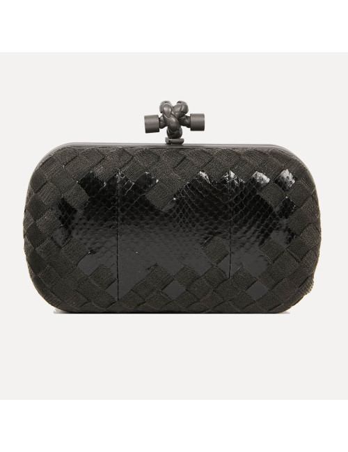 Pochette noire BOTTEGA VENETA