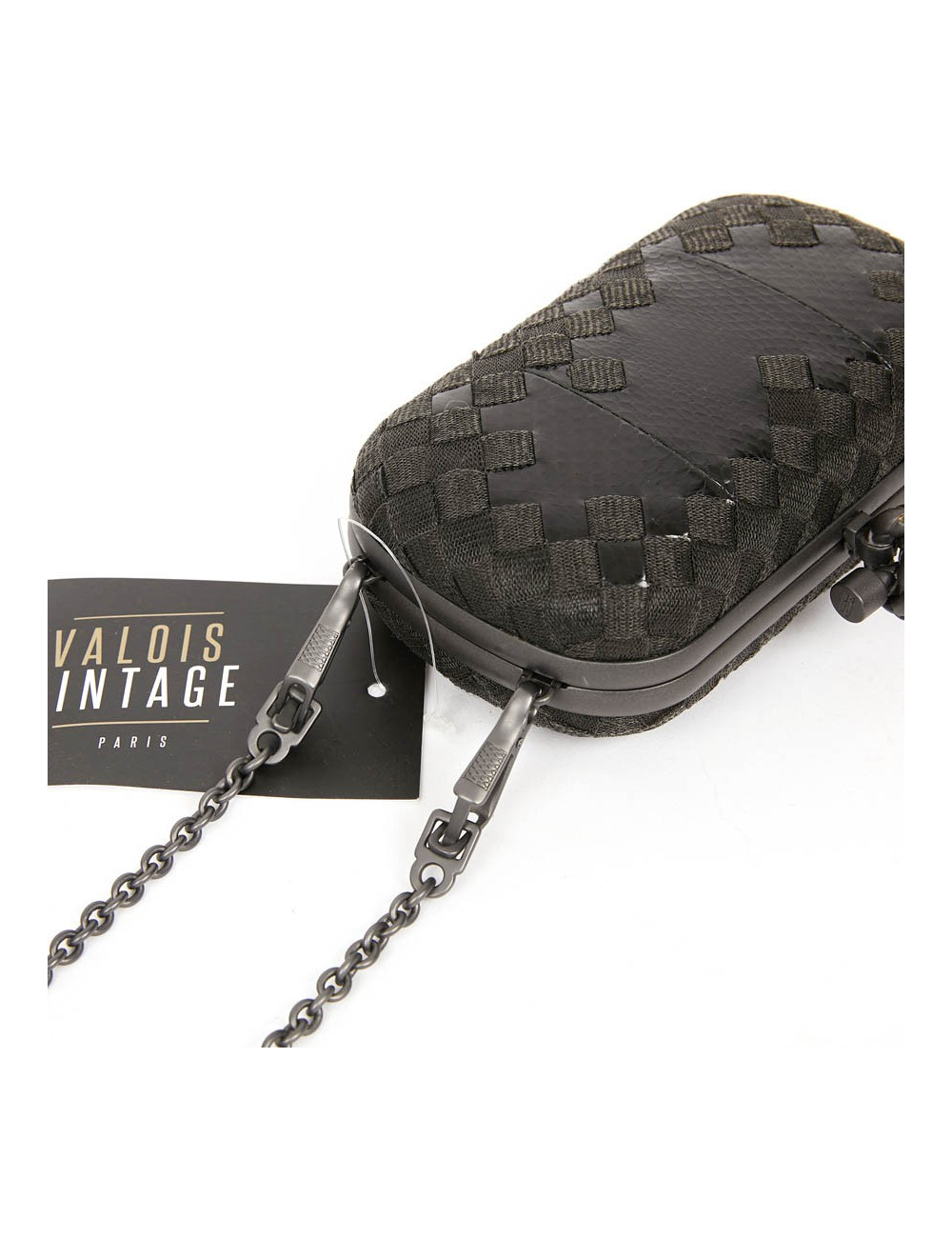 Pochette noire BOTTEGA VENETA