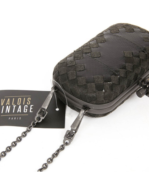 Pochette noire BOTTEGA VENETA