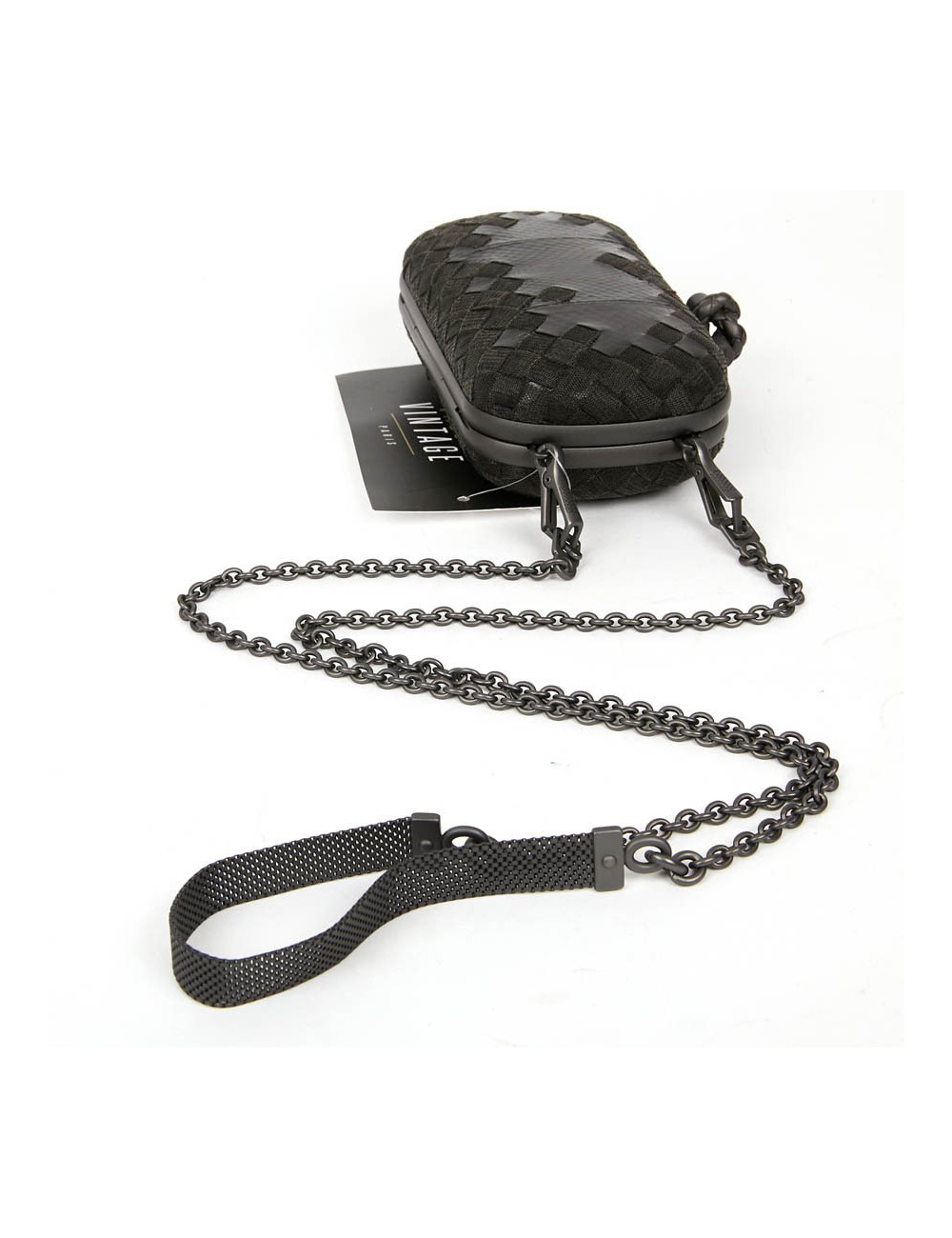 Pochette noire BOTTEGA VENETA