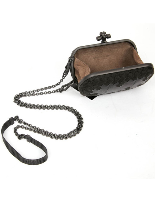 Pochette noire BOTTEGA VENETA